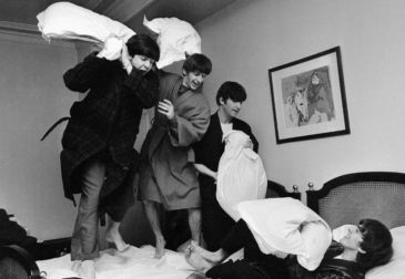 Винтажные фотографии всемирного тура Beatles