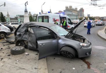 На Белорусской произошло страшное ДТП